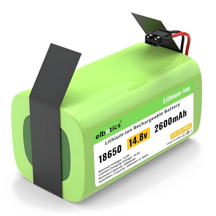 14.8v/14.4v 2600mAh Li-ion Replacement Battery Compatible with Eufy