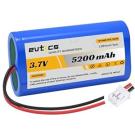 3.7v 5200mAh-19.24wh Rechargeable Li-ion Battery - Elbotics Excellent Super Capacity Lithium Ion Battery with JST PH2.0/2P